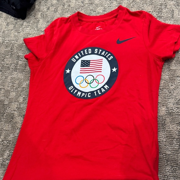 Nike Tops - Nike Red Olympic Team T-Shirt
